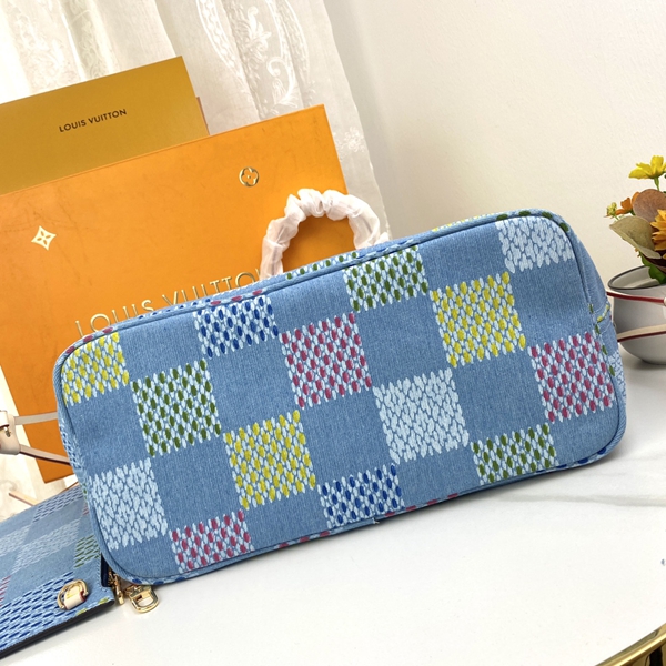 ルイヴィトンバッグ角部分ディテール